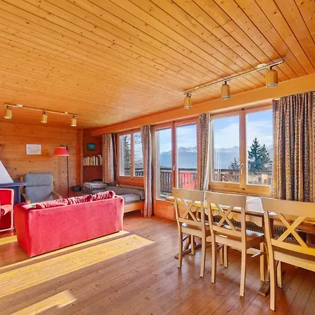 Praz Da Luys A Avec Vue Sur Les Alpes