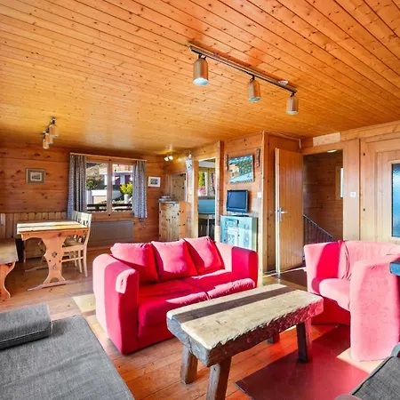 Praz Da Luys A Avec Vue Sur Les Alpes