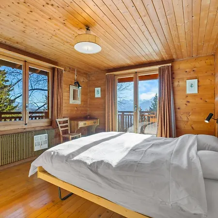 Chalet Praz Da Luys A Avec Vue Sur Les Alpes *