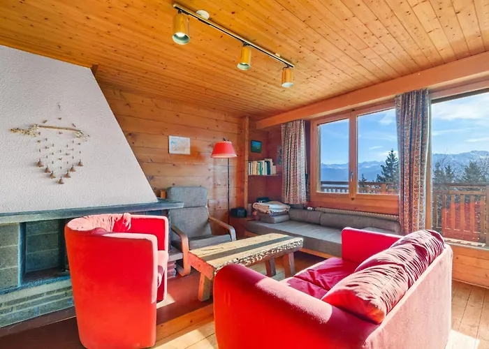 Praz Da Luys A Avec Vue Sur Les Alpes