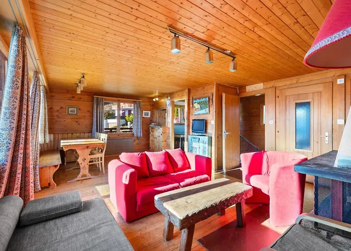 Praz Da Luys A Avec Vue Sur Les Alpes