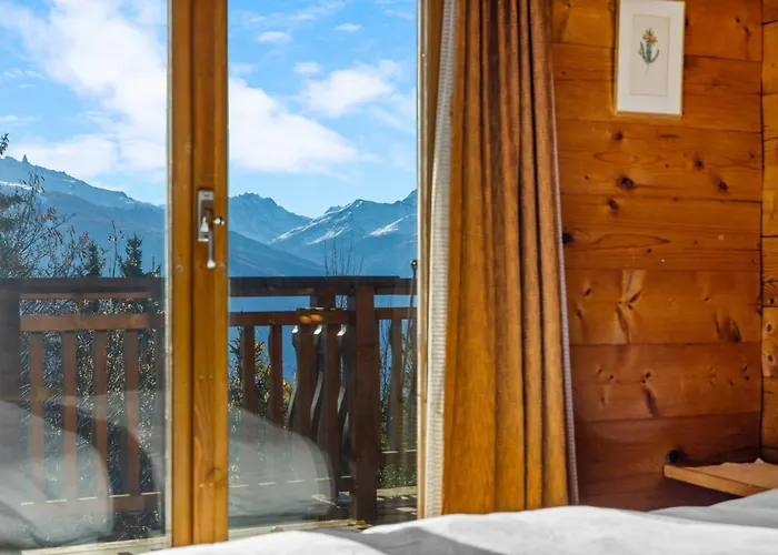 Horská chata Praz Da Luys A Avec Vue Sur Les Alpes *