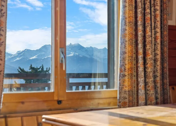 Praz Da Luys A Avec Vue Sur Les Alpes