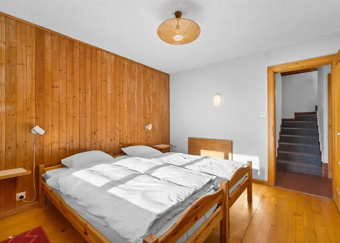 Chalé Praz Da Luys A Avec Vue Sur Les Alpes