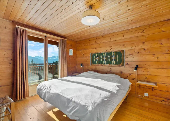 Praz Da Luys A Avec Vue Sur Les Alpes *