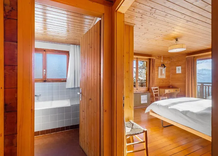 Praz Da Luys A Avec Vue Sur Les Alpes * Anzère