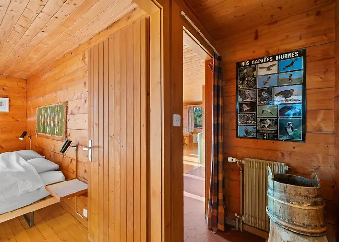 Praz Da Luys A Avec Vue Sur Les Alpes Chalé *