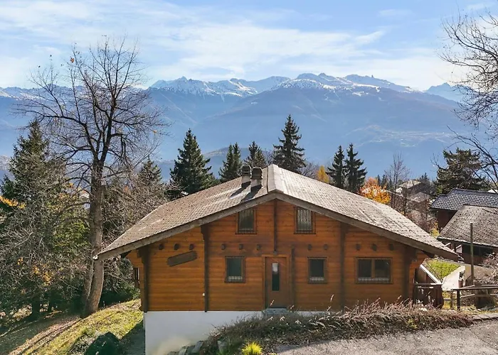 Praz Da Luys A Avec Vue Sur Les Alpes * Anzère
