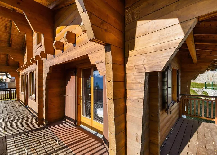 Chalé Praz Da Luys A Avec Vue Sur Les Alpes