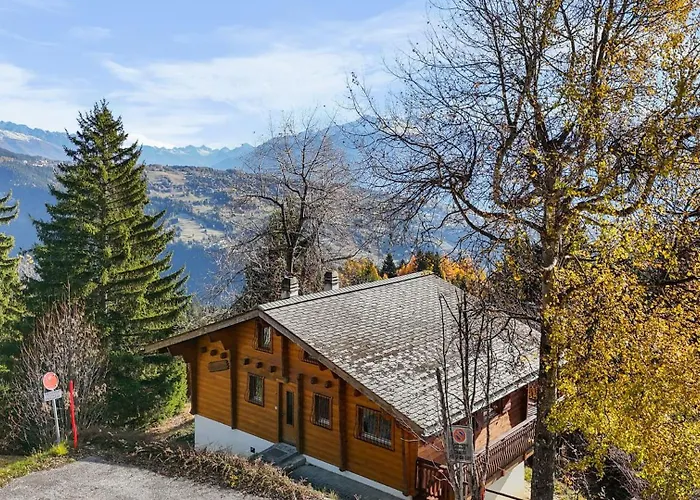 Praz Da Luys A Avec Vue Sur Les Alpes Chalé