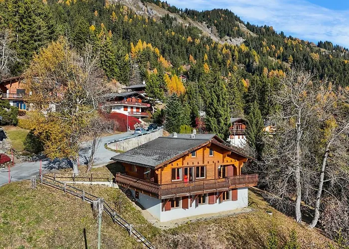 Praz Da Luys A Avec Vue Sur Les Alpes *
