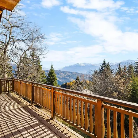 Praz Da Luys A Avec Vue Sur Les Alpes Chalet