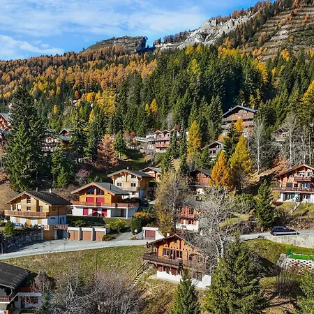 Praz Da Luys A Avec Vue Sur Les Alpes Anzère