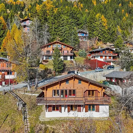 Praz Da Luys A Avec Vue Sur Les Alpes Anzère